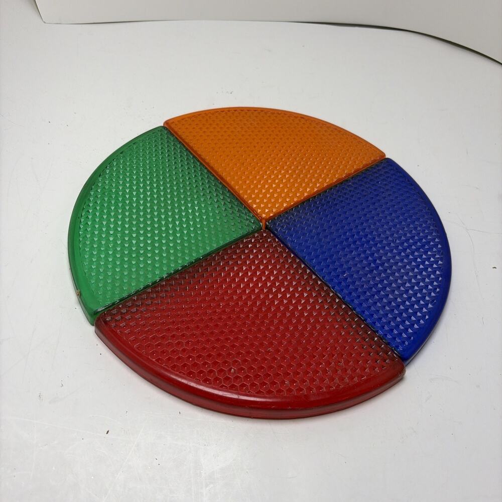 Vintage Penetray Color Wheel 12” Replacement Plastic Lenses Only Red Green Blue